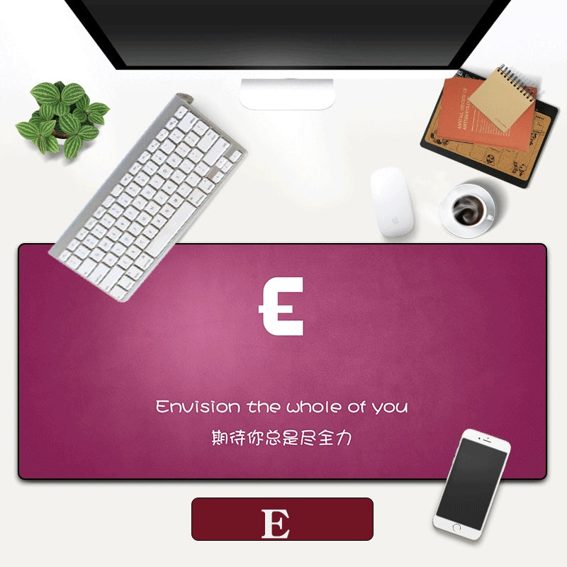 26Letter Mouse Pad Desktop Keyboard Pad Mouse Pad Advertising Gift Sliding Mouse