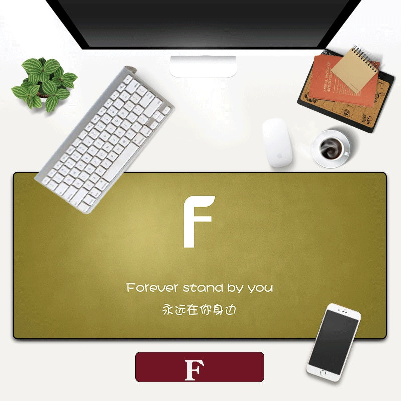26Letter Mouse Pad Desktop Keyboard Pad Mouse Pad Advertising Gift Sliding Mouse