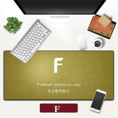 26Letter Mouse Pad Desktop Keyboard Pad Mouse Pad Advertising Gift Sliding Mouse