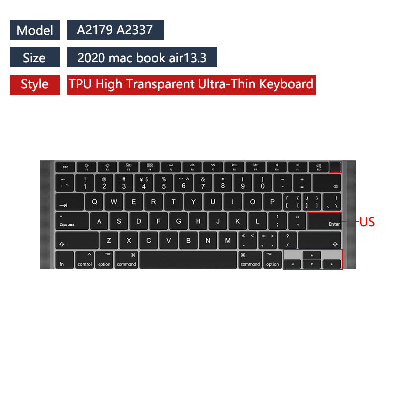 Pro13 Inch Transparent Keyboard Film Tpu Keyboard Film