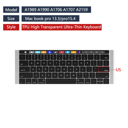 Pro13 Inch Transparent Keyboard Film Tpu Keyboard Film